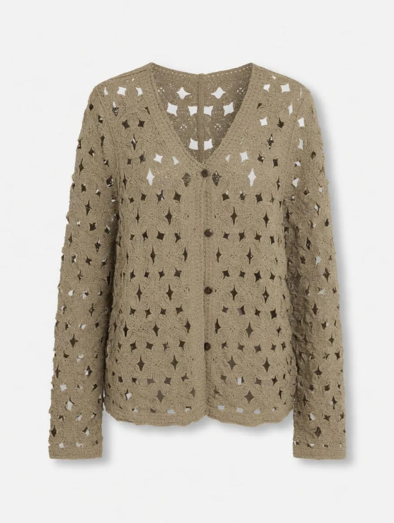 Chaqueta Calada con Flores (Copia)