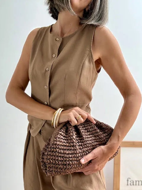 Chaleco Cecilia Camel