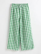 Pantalón Cuadro Verde
