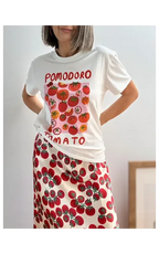 Falda Satinada Tomates