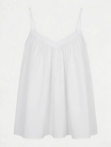 Top Flecos Blanco