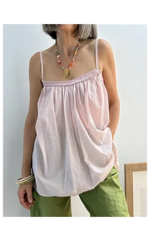 Top Flecos Rosa