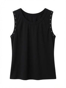 Top Tachas Stars Negro