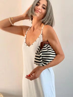 Vestido Tachas Blanco