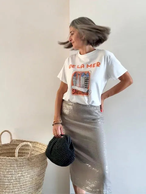 Falda Lentejuela