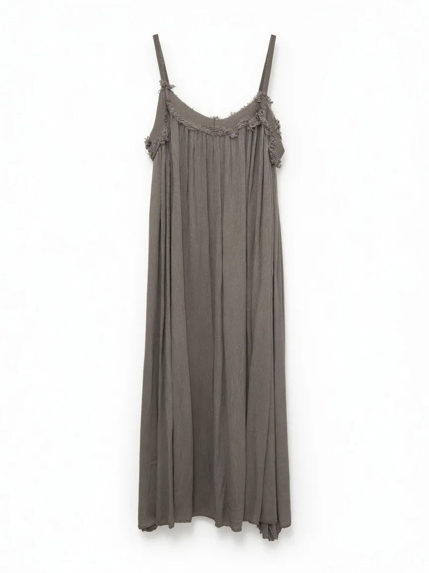 Vestido Genno Taupe