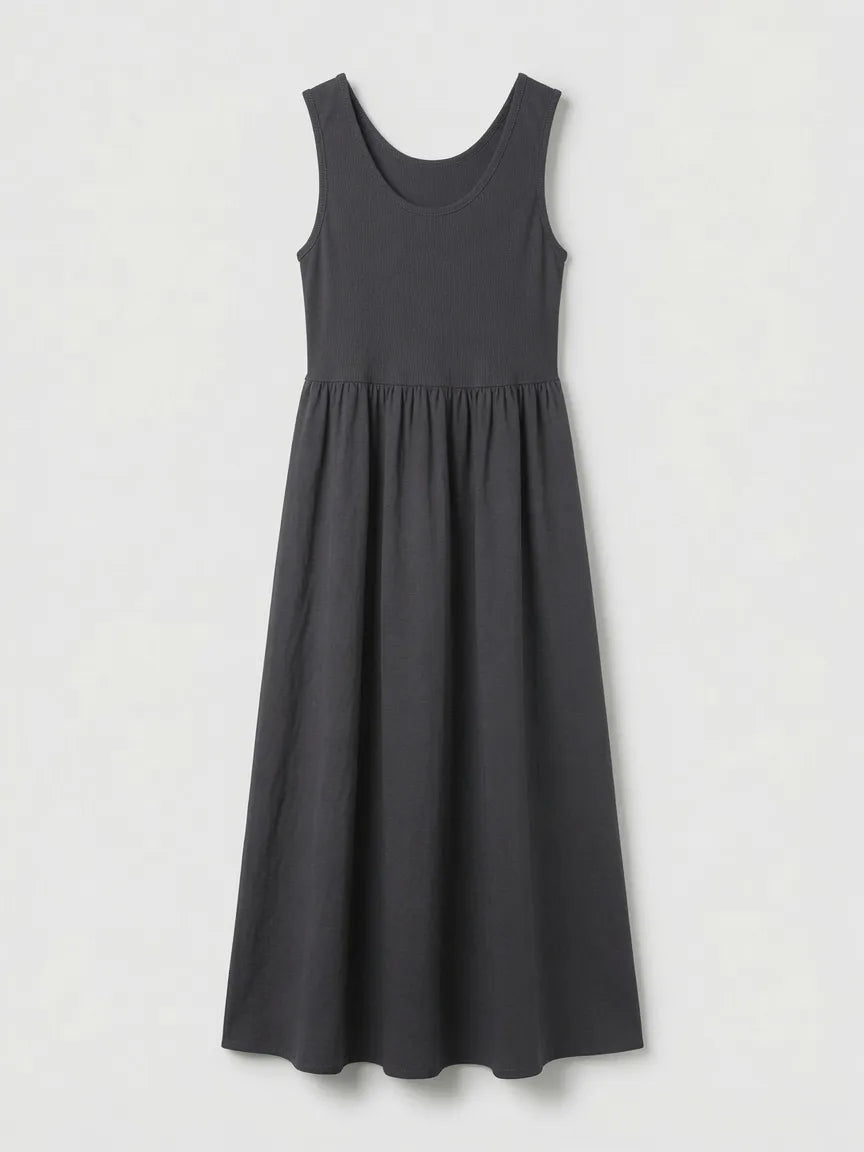 Vestido Camiseta Gris