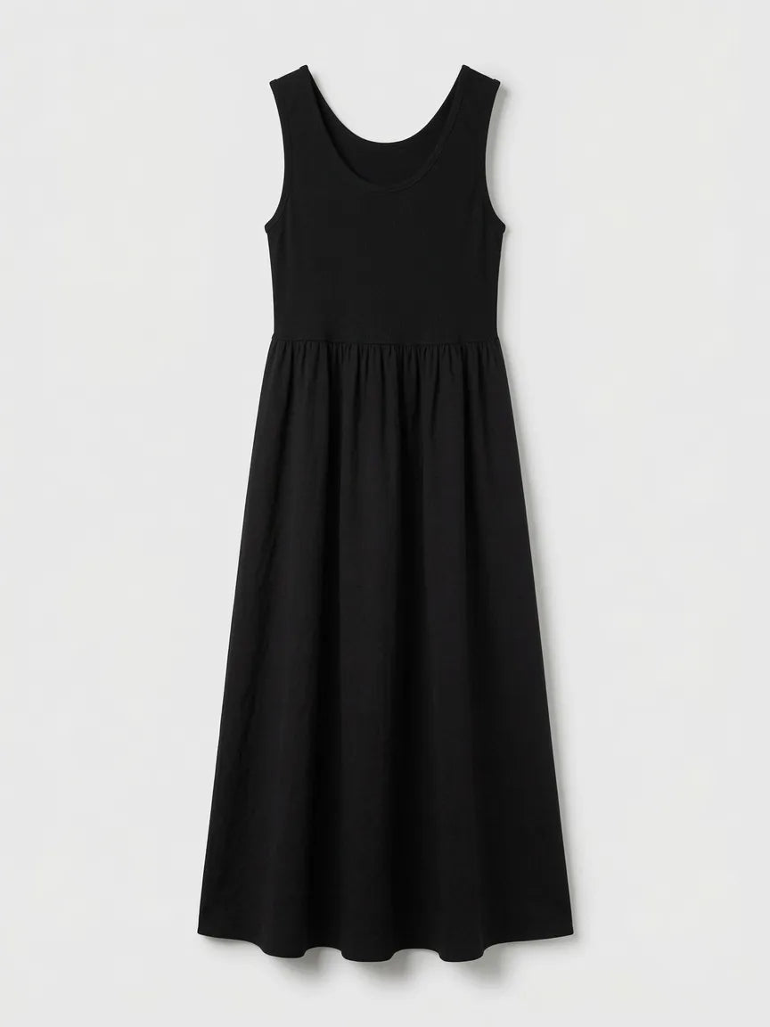 Vestido Camiseta Negro