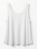 Camiseta Tirantes Lino Blanco