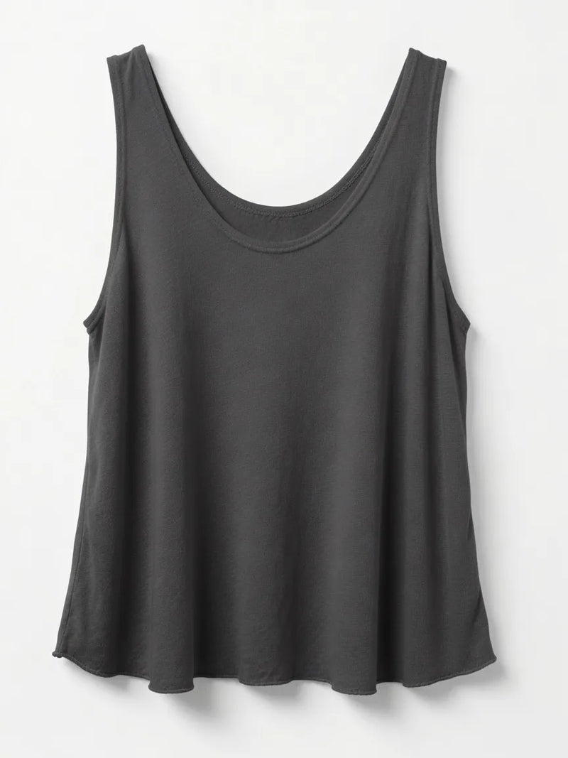 Camiseta Tirantes Lino Gris