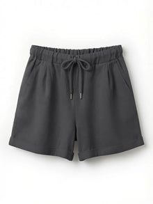 Shorts Lino Gris