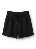 Shorts Lino Negro