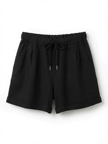 Shorts Lino Negro