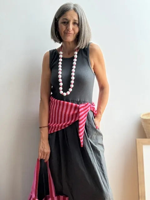 Vestido Camiseta Gris