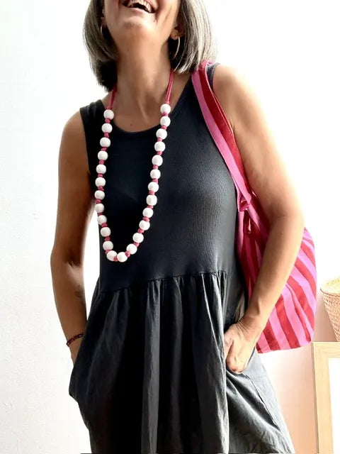 Vestido Camiseta Gris
