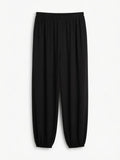Pantalón Bombacho Fluido Negro