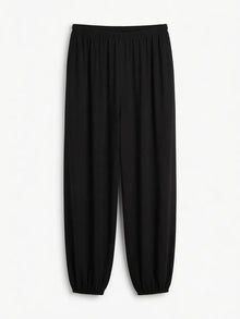 Pantalón Bombacho Fluido Negro