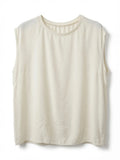 Blusa Fluida de Viscosa Crema