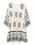 Vestido Playero Estampado Kenia