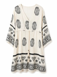 Vestido Playero Estampado Kenia