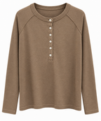 Jersey Henley Camel