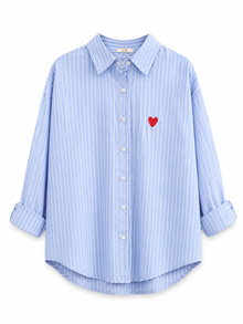 Camisa Celeste Raya Cor