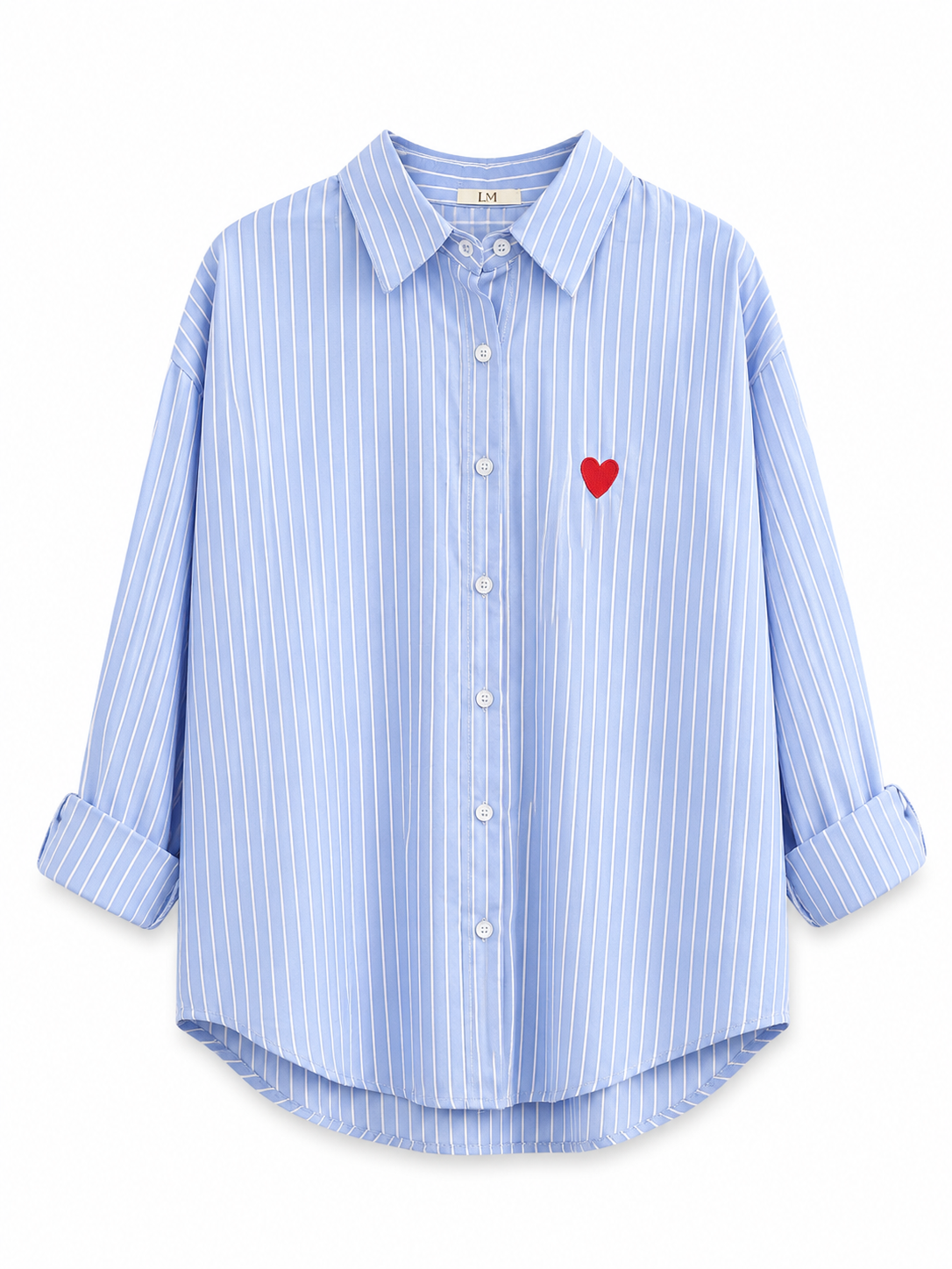 Camisa Celeste Raya Cor