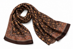 Pañuelo Paisley Marrón