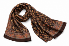 Pañuelo Paisley Marrón