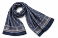 Pañuelo Paisley Azul
