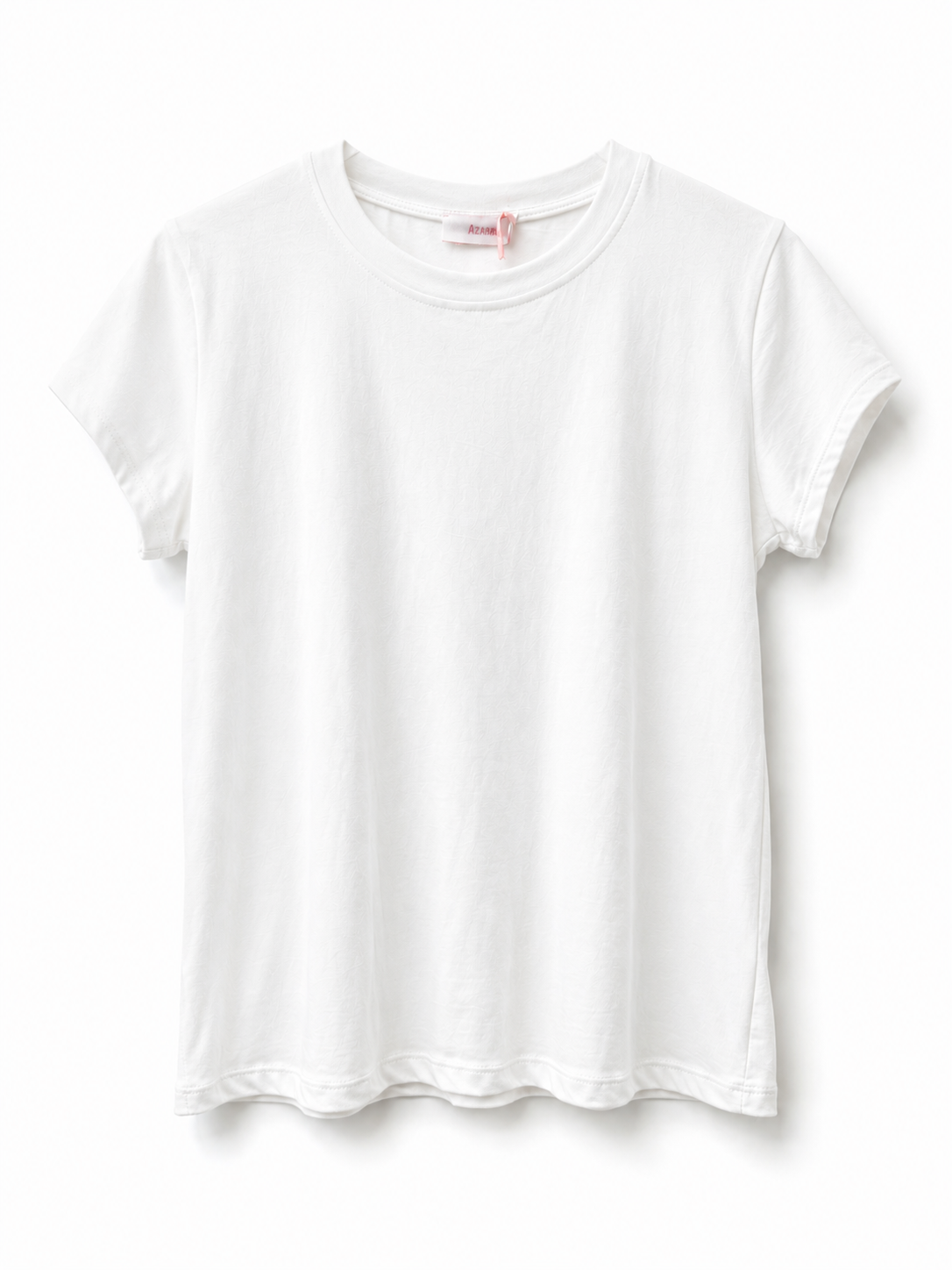 Camiseta Básica Manga Corta Blanca