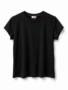 Camiseta Básica Manga Corta Negra