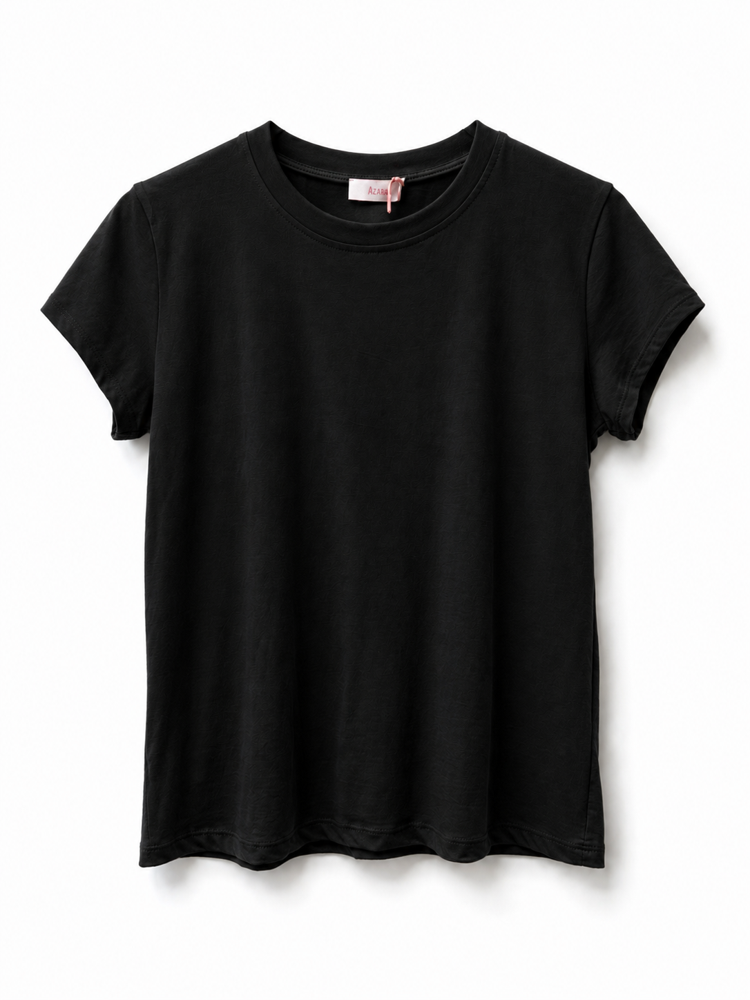 Camiseta Básica Manga Corta Negra