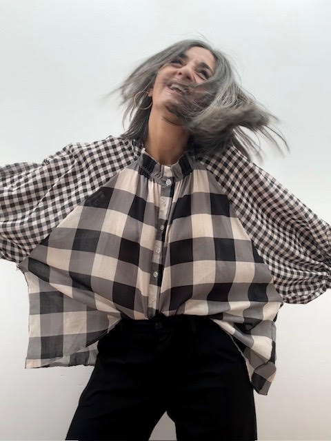 Camisa Oversize de Cuadros