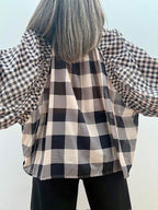 Camisa Oversize de Cuadros