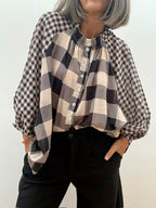 Camisa Oversize de Cuadros