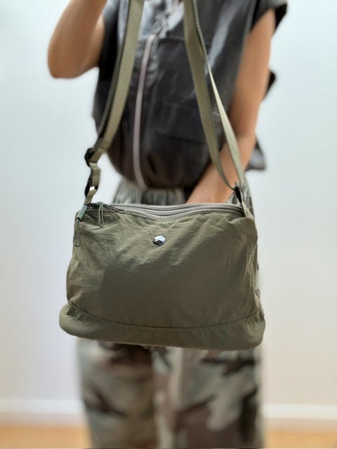 Bolso  Olëma Bandolera Verde Kaki