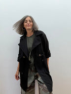 Chaqueta Guardapolvos Negro