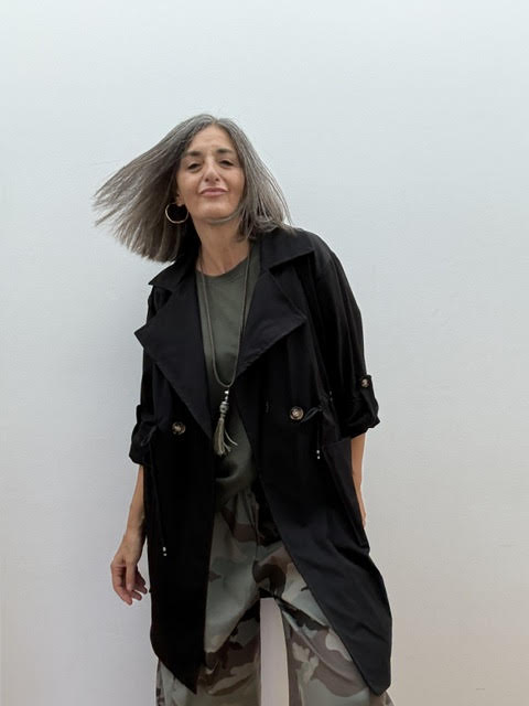 Chaqueta Guardapolvos Negro