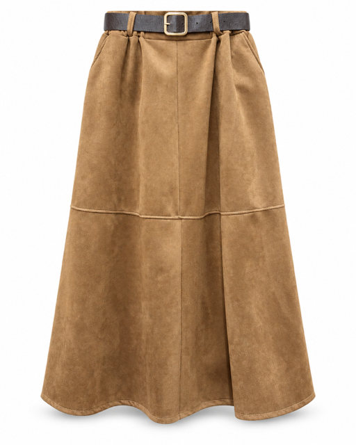 Falda Antelina Camel