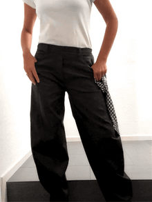 Pantalones Tejido Técnico Negro