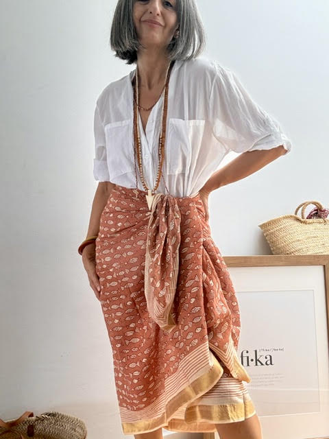 Pareo Estampado Algodón 02