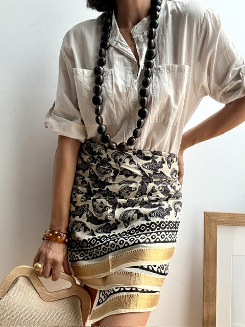 Pareo Estampado Algodón 01