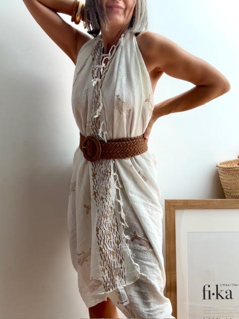 Pareo Estampado  Lino 06