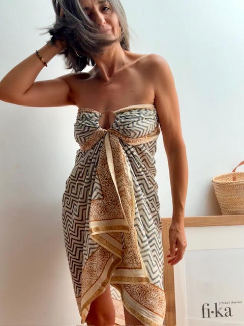 Pareo Estampado Algodón 03