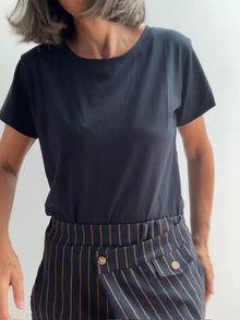 Camiseta María Básica Marino