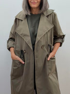 Chaqueta Guardapolvos Kaki