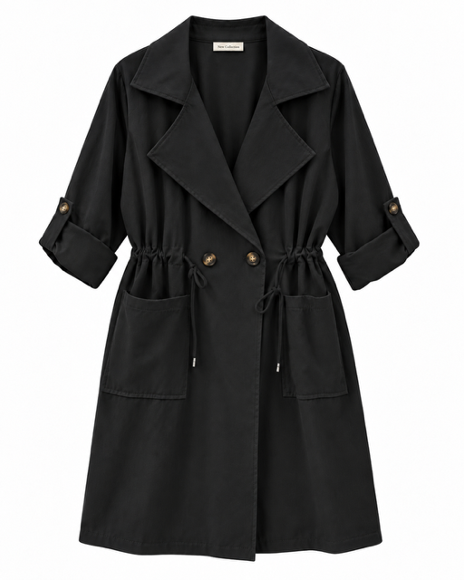 Chaqueta Guardapolvos Negro