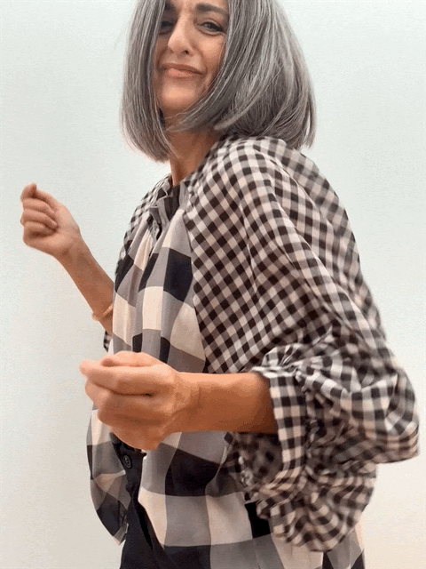 Camisa Oversize de Cuadros
