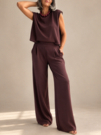 Pantalón Conjunto Isabela Ciruela